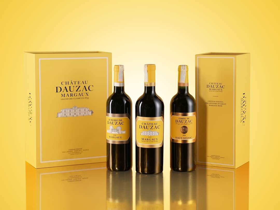 #FESTIVEGIFT BST Quà tặng vang Pháp rực rỡ sắc vàng lễ hội Từ Château Dauzac, 5th Growth Grand Cru Classé
