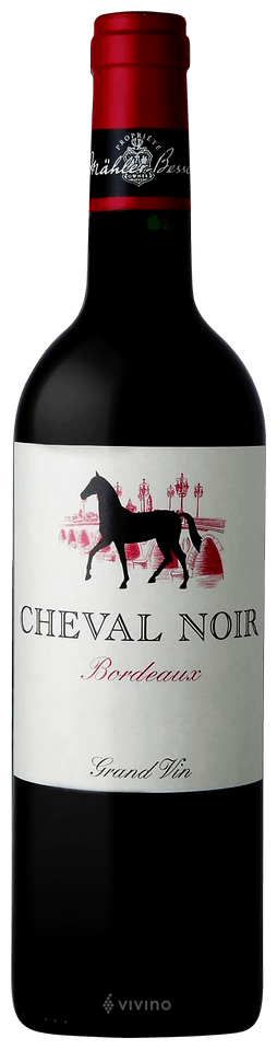 Cheval Noir Bordeaux Rouge