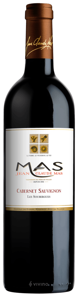 Jean Claude Mas Cabernet Sauvignon Les Soubergues