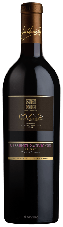 Jean Claude Mas Cabernet Sauvignon Reserve Terres Rouge