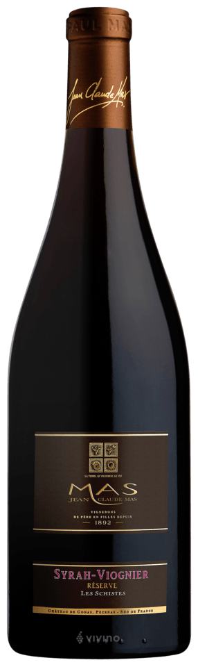 Jean Claude Mas Syrah Viognier Reserve Les Schistes