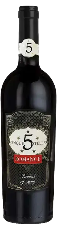 Cinque Stelle Romance Bevanda Aromatizzata A Base Di Vino